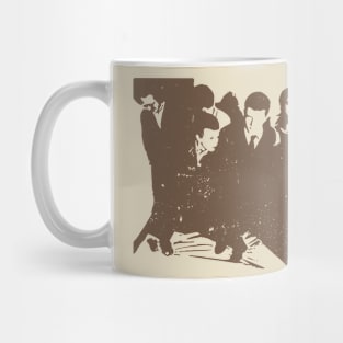 Madness - Silhouette Retro Dark Brown Mug